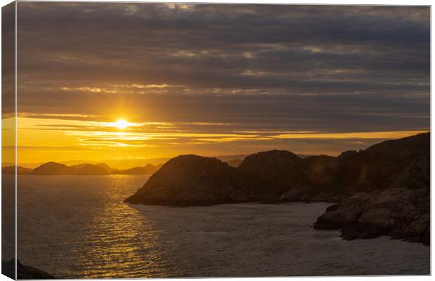 Evening at Lindesnes Lighthouse Canvas Print by Thomas Schaeffer