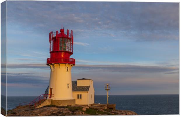 Lindesnes Lighthouse Canvas Print by Thomas Schaeffer