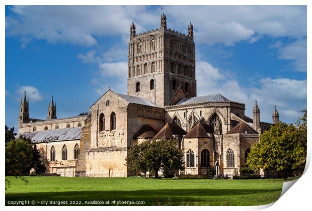 Gloucester Cathedral: A Gothic Testament Print by Holly Burgess