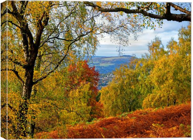 Win Hill from Surprise View Canvas Print by Darren Galpin