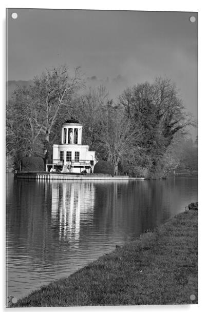 Temple Island  Acrylic by Joyce Storey