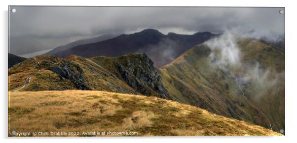 Maol Chinn Dearg Acrylic by Chris Drabble