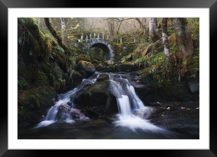 The Magical Fairy Bridge Framed Mounted Print by Anthony McGeever