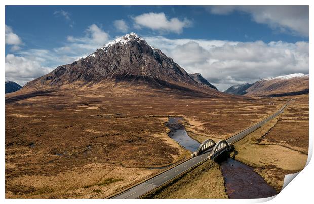 Gateway to Glen Coe Print by Dan Ward