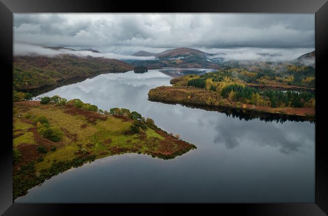Autumn at Loch Shiel Framed Print by Dan Ward
