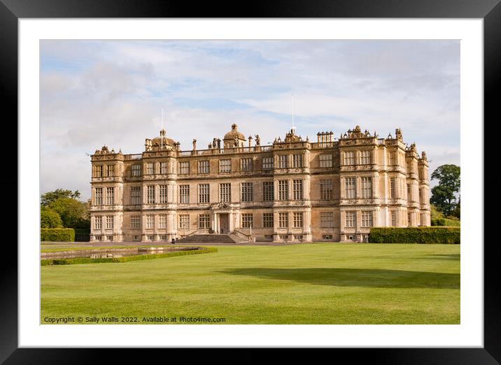 Longleat House Framed Mounted Print by Sally Wallis