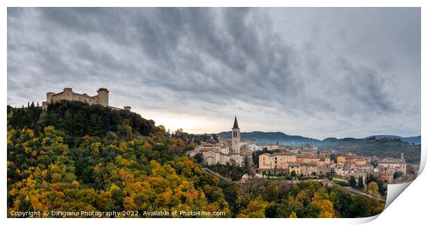 Spoleto Autumn Print by DiFigiano Photography