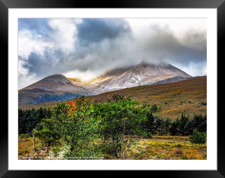 'Beinn Eighe's Allure from Kinlochewe' Framed Mounted Print by Peter Gaeng