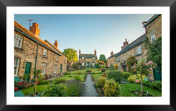 Paradise Square Wentworth Rotherham Framed Mounted Print by Apollo Aerial Photography