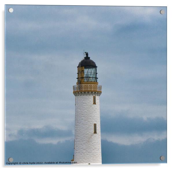 Mull of Galloway Lighthouse Acrylic by chris hyde