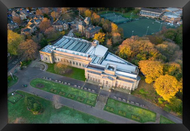 Weston Park Museum Framed Print by Apollo Aerial Photography