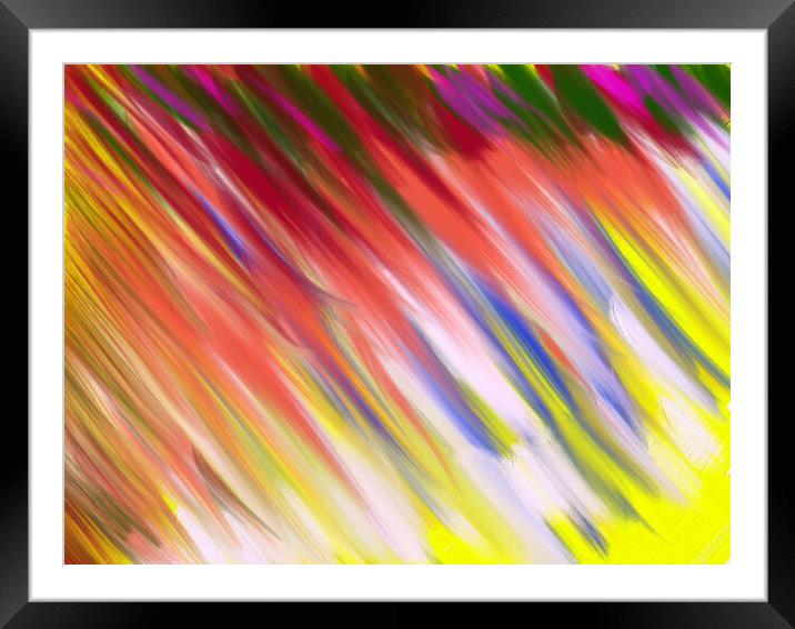 Abstract 2022 03 Framed Mounted Print by Glen Allen