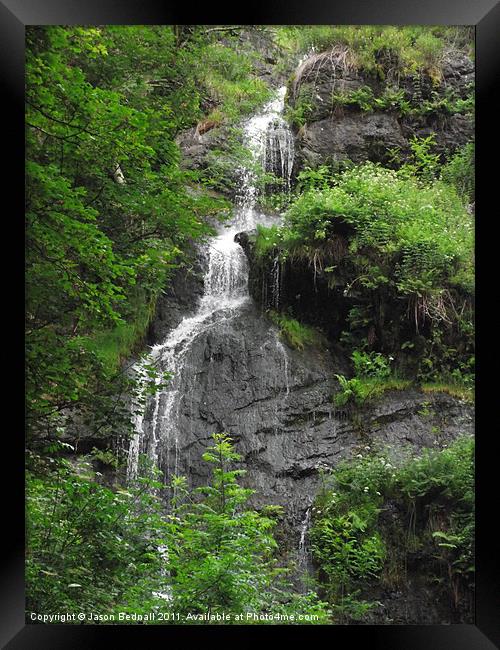 A view of Canonteign Falls Framed Print by Jason Bednall