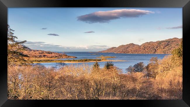 Majestic Views of Loch Moidart Framed Print by James Marsden
