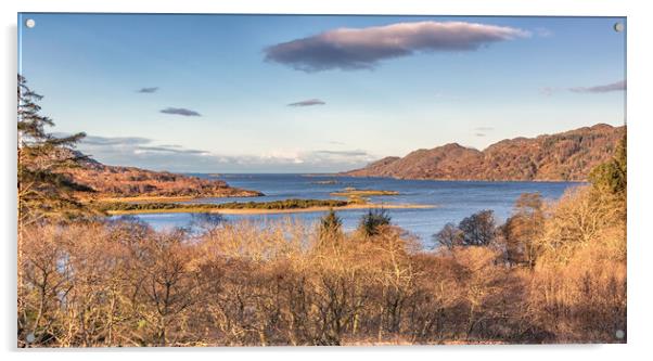 Majestic Views of Loch Moidart Acrylic by James Marsden
