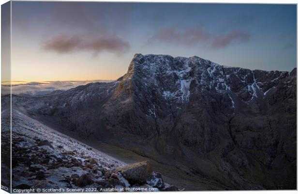 Ben Nevis Canvas Print by Scotland's Scenery