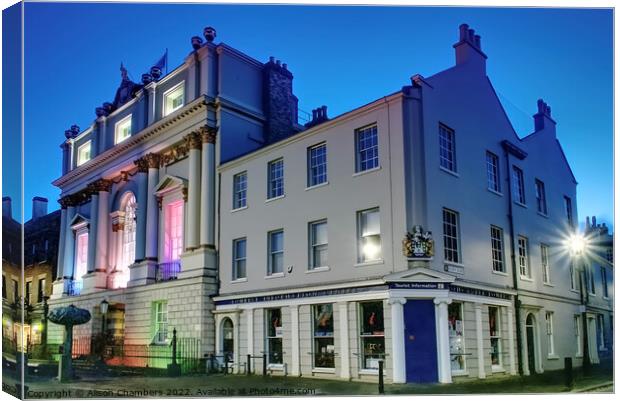 Doncaster Mansion House Canvas Print by Alison Chambers