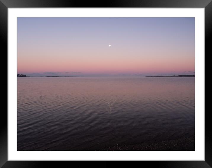 Tranquil Instow Sunrise Framed Mounted Print by Tony Twyman