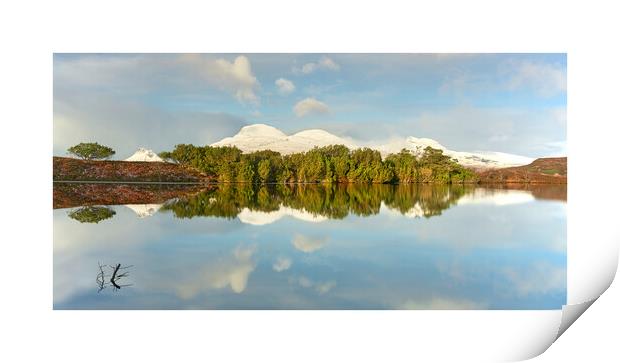 Reflection on the loch Print by JC studios LRPS ARPS