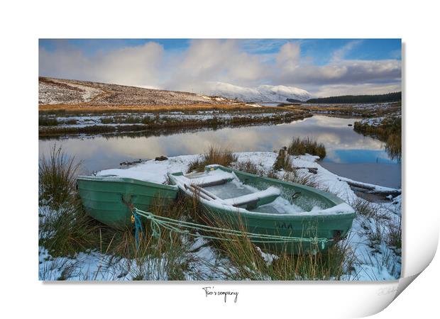 Two's company Scottish highlands  Print by JC studios LRPS ARPS