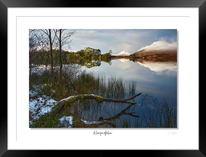 A time for reflection Framed Mounted Print by JC studios LRPS ARPS