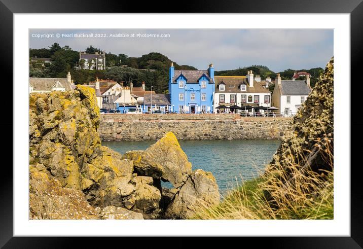 Portpatrick in Dumfries and Galloway Framed Mounted Print by Pearl Bucknall