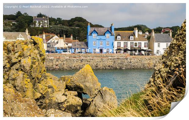 Portpatrick in Dumfries and Galloway Print by Pearl Bucknall