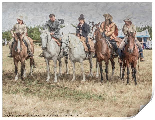 Riders 1485 Print by Horace Goodenough
