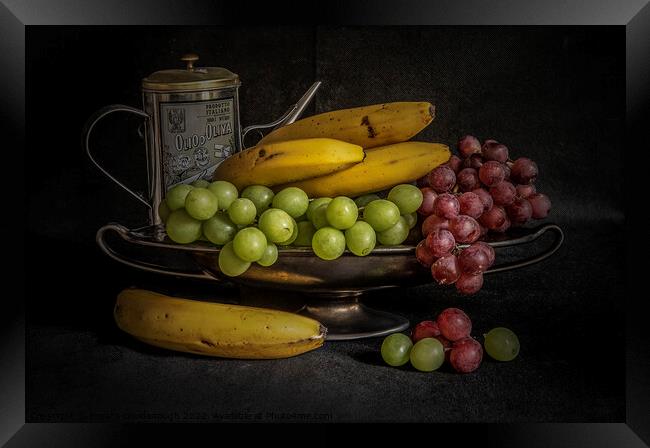 The fruit bowl Framed Print by Horace Goodenough