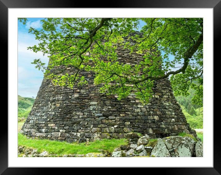 Dun Telve Broch, Glenelg, Scotland Framed Mounted Print by Photimageon UK