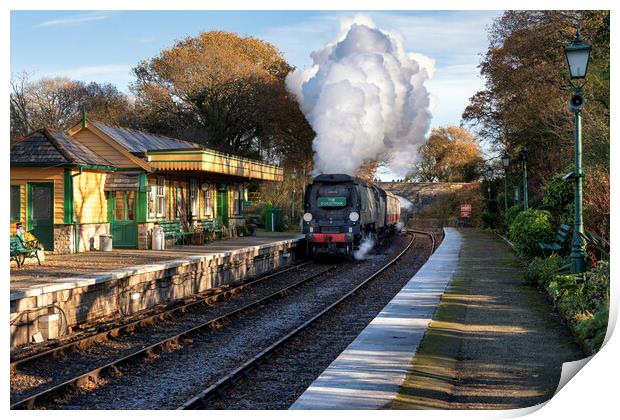 Harmans Cross Steam Train Print by David Semmens