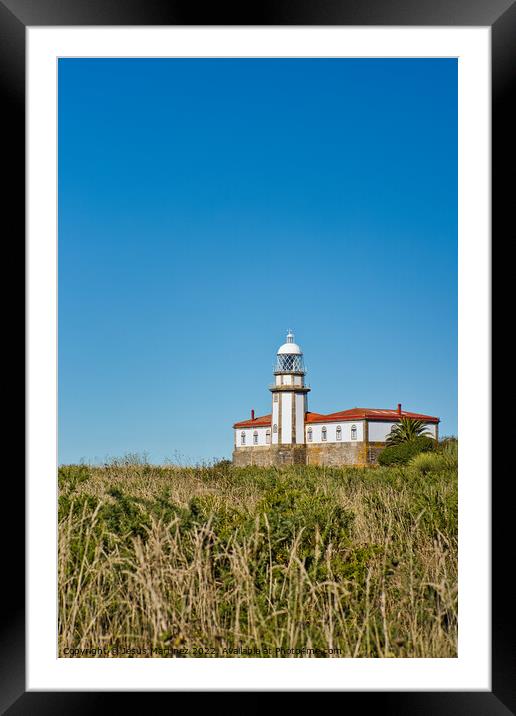 Ons Island Lighthouse Framed Mounted Print by Jesus Martínez