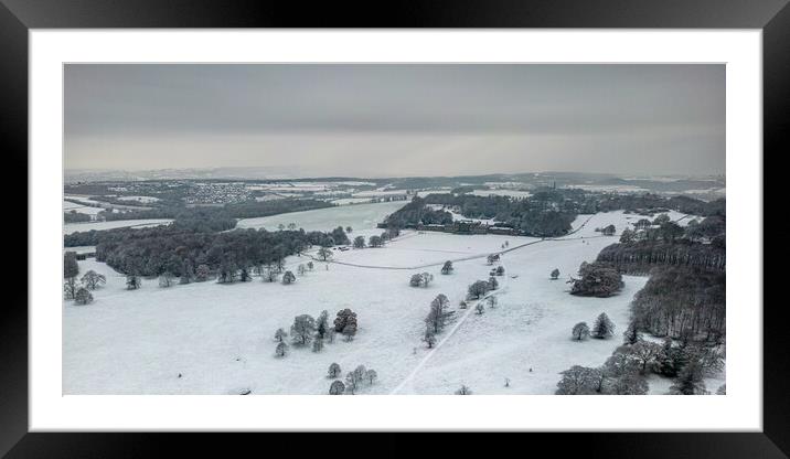 Wentworth Estate Framed Mounted Print by Apollo Aerial Photography