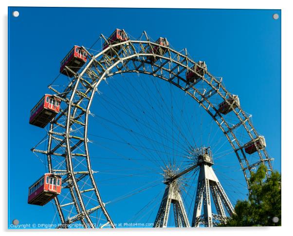 Prater Ferris Wheel Acrylic by DiFigiano Photography