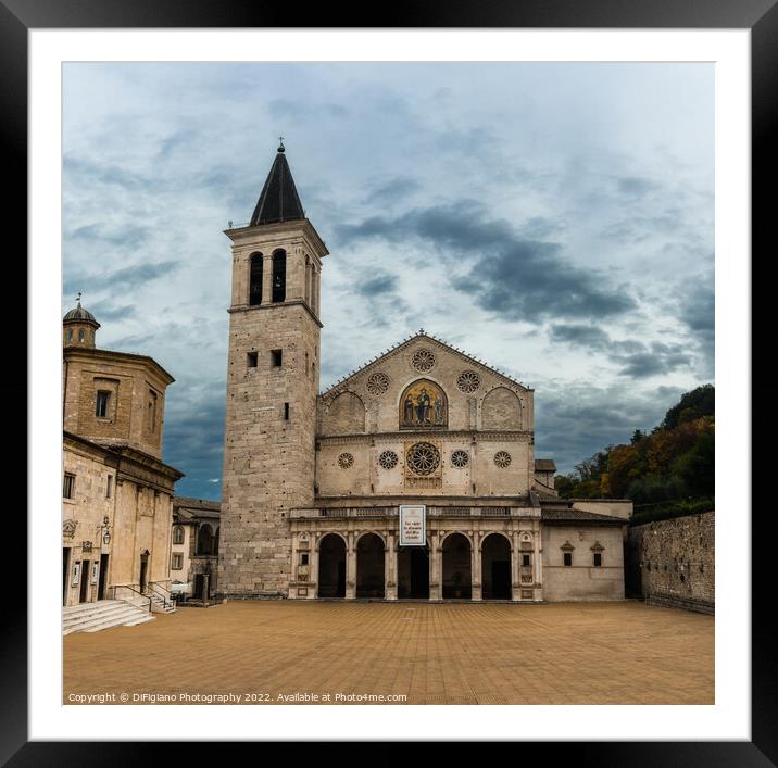 Il Duomo di Spoleto Framed Mounted Print by DiFigiano Photography