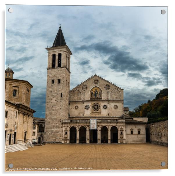 Il Duomo di Spoleto Acrylic by DiFigiano Photography