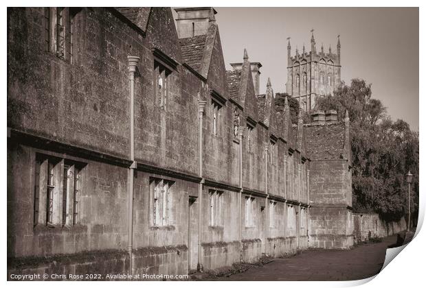 Chipping Campden, Cotswolds Print by Chris Rose