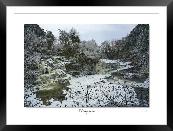 The beauty of winter Framed Mounted Print by JC studios LRPS ARPS