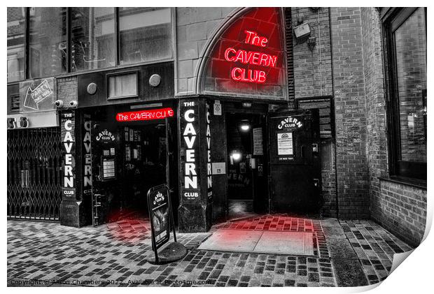 The Cavern Club Liverpool  Print by Alison Chambers