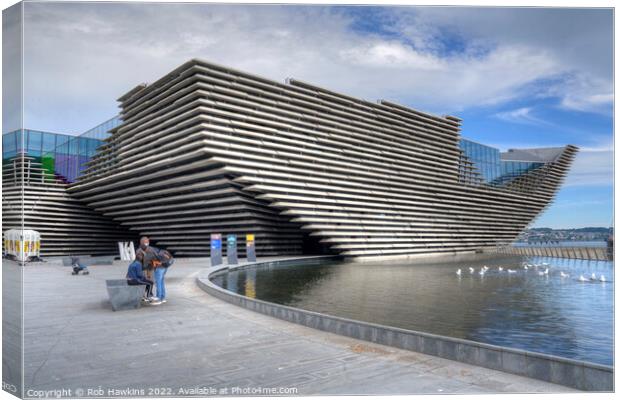 Dundee V & A  Canvas Print by Rob Hawkins