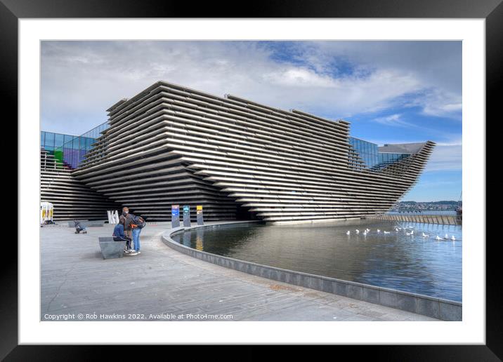 Dundee V & A  Framed Mounted Print by Rob Hawkins