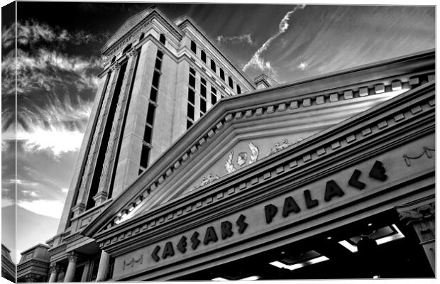 Caesars Palace Las Vegas United States Of America Canvas Print by Andy Evans Photos