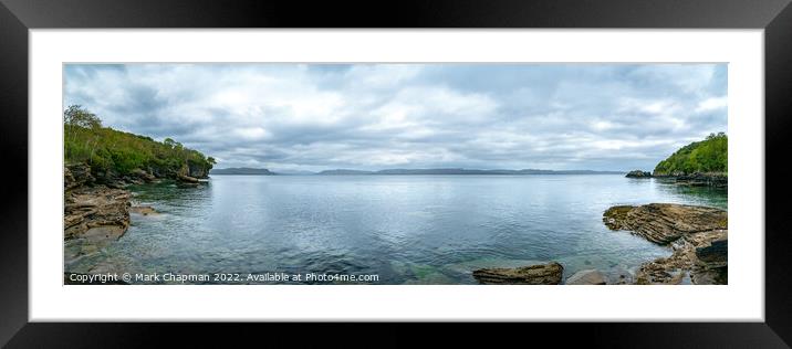 Tranquility, Loch Slapin, Skye Framed Mounted Print by Photimageon UK
