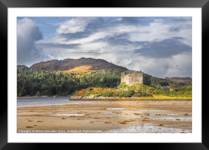 Castle Tioram Framed Mounted Print by Simon Connellan