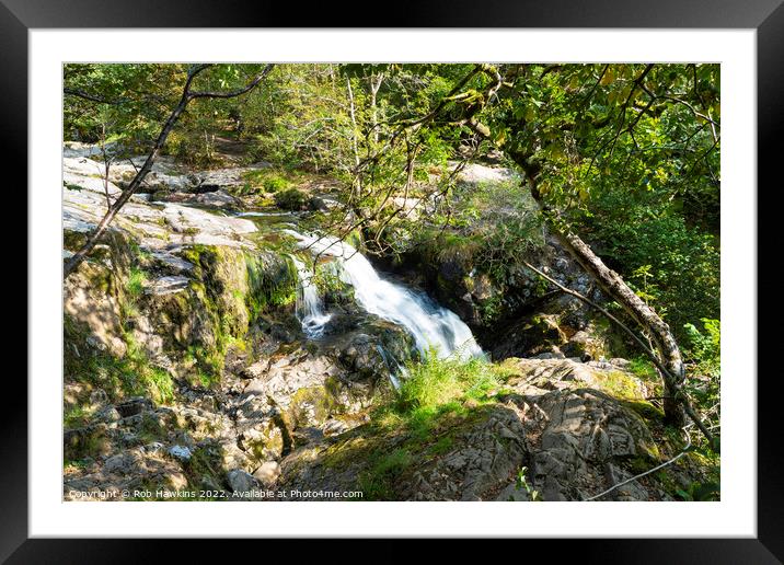 Water Force  Framed Mounted Print by Rob Hawkins