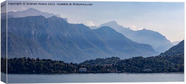 Bellagio early morning pan Canvas Print by Graham Moore