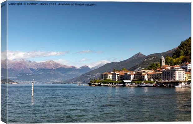 Bellagio sunny day Canvas Print by Graham Moore