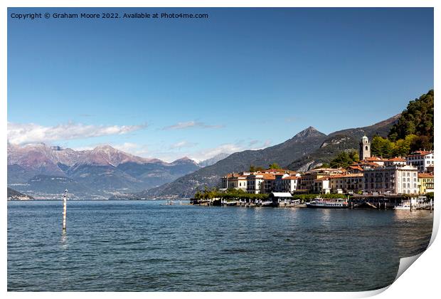Bellagio sunny day Print by Graham Moore