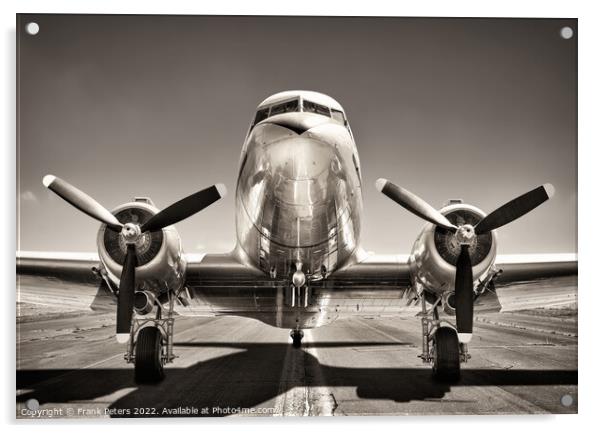 Douglas DC3 Acrylic by Frank Peters