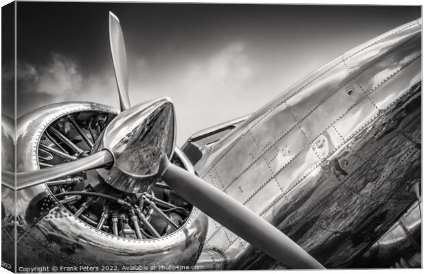 propeller Canvas Print by Frank Peters